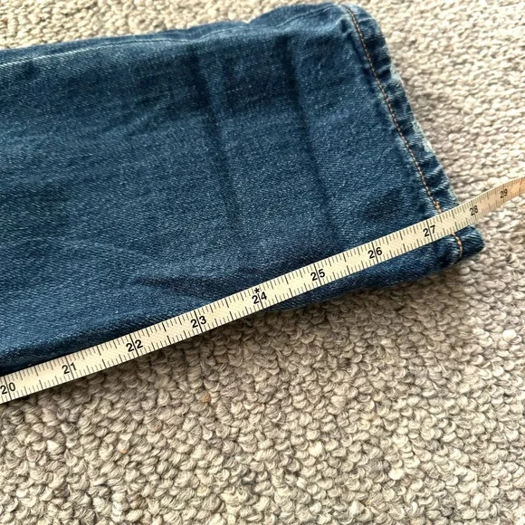 [LEVI’S] 501 White Cone Selvedge Blue Straight Jeans with Vintage Wash - Picture 5 of 11